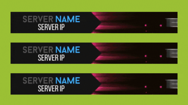 Flamethrower Custom Minecraft Server Banner Template